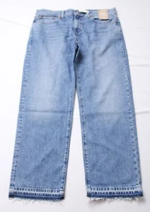 Madewell Women's Petite Rail Straight Jean NC3 Reston Wash Size 31P NWT - Picture 1 of 4