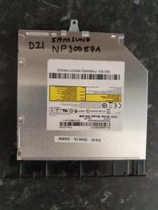 SAMSUNG NP300E7A NP305E7A SATA DVD WRITER DRIVE & BEZEL - SN-208 - D21 - Picture 1 of 4