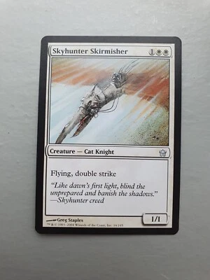 Skyhunter Skirmisher , MTG Fifth Dawn (2004). Uncommon White Creature NM - Image 1 of 2