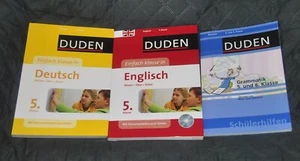 DUDEN Schülerhilfe Deutsch Grammatik 5.-6. Klasse / Deutsch + Englisch 5. Klasse - Bild 1 von 23