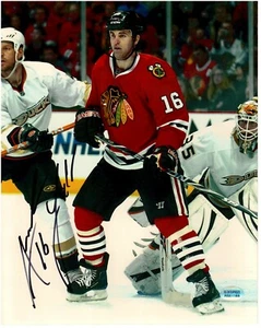 Foto de hockey autografiada de Andrew Ladd-Chicago Blackhawks 8 x 10 - Imagen 1 de 1