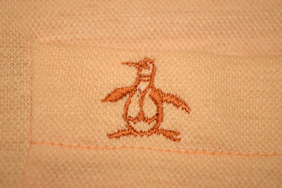 Пингвин рубашка винтажный Grand Slam Munsingwear размер S 60-х персиковый поло круглый карман - Изображение 1 из 4