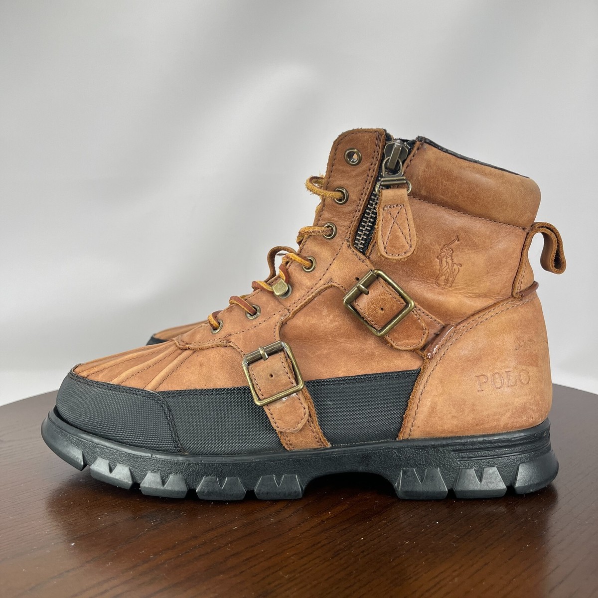 レア物！Polo RaLauren Boots Mens Sz 10 Polo Country Ralph Lauren Ranger Suede Boots