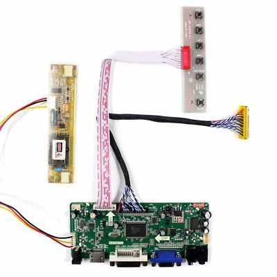 HD DVI VGA AUDIO LCD Board For 17" LP171WP5 N170C3 L01 1440x900 LCD Screen - Image 1 of 4