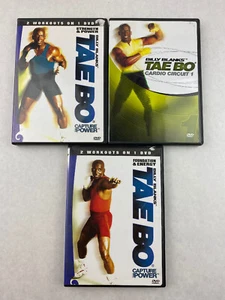 Billy Blanks Lot of 3: Tae Bo Strength & Power / Cardio / Foundation & Energy 3 - Picture 1 of 2