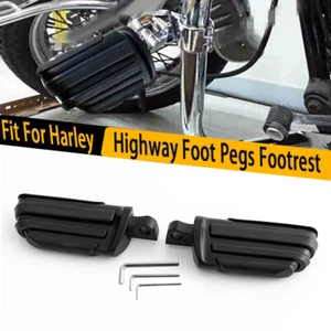Fit For Harley Touring Softail Dyna Touring Softail Motorcycle Foot peg Footrest - Picture 1 of 11
