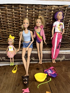 Mattel Barbie Sisters Lot of 4 Dolls  - Stacie, Chelsea, Skipper Barbie - Picture 1 of 6