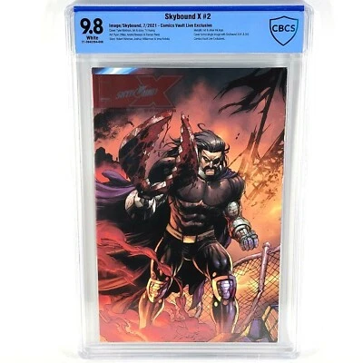 Skybound X #2 Tyler Kirkham Comics Vault Live CVL Edition Connecting CBCS 9.8 NM - Image 1 of 4