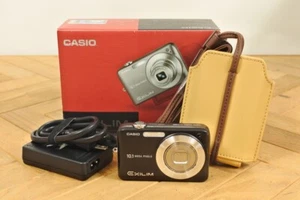 Casio Exilim EX-Z1080 10.1MP Black Digital Camera & Battery/Charger/Case/Box - Picture 1 of 17