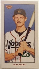 SAM HUFF 2020 Topps T206 Series 3 PIEDMONT BACK Down East Wood Ducks Rangers C