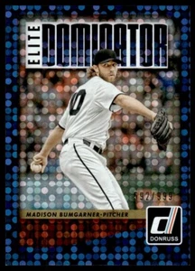 2016 Donruss Elite Dominators Madison Bumgarner 592/999 San Francisco Giants - Picture 1 of 2