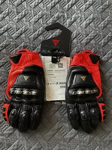 Dainese 4 Stroke 2 Leather Racing Motorcycle Gloves Size XL - Picture 1 of 5