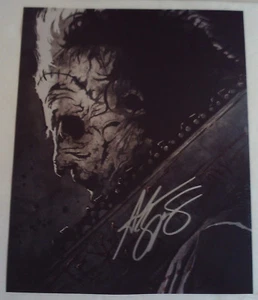 ANDREW BRYNIARSKI handsigniertes 8x10 Foto AUTOGRAPH Texas Chainsaw Massacre - Bild 1 von 2