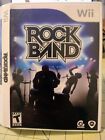 RockBand (Nintendo Wii, 2008) Disc + Case