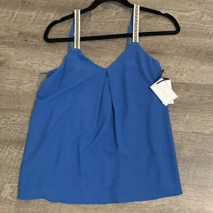 1.State Tank Top Camisole Womens XS Extra Small Blue Gypsy Night NEW - Picture 1 of 5