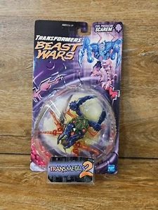 Transformers SCAREM Beast Wars Evil Predacon Transmetal 2 1998  Sealed (Read) - Picture 1 of 9