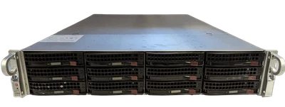 Supermicro 2U 12x 3.5" Bays X10DRU-i 2x E5-2680 v4 2.4ghz  64gb Ram 71605 RAID - Image 1 of 4