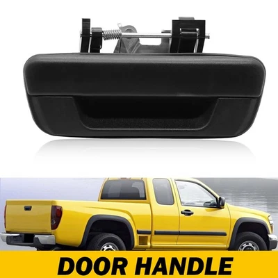 Manija puerta trasera negra para Chevrolet Colorado 04-12 GMC Canyon 2004-2014 texturizada Foto 1 de 4