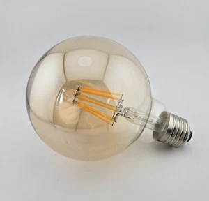 LED Filament Bulb G95 E27 2700K Warm White 220V – Vintage Globe Light Lamp  - Picture 1 of 3