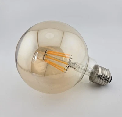 LED Filament Bulb G95 E27 2700K Warm White 220V – Vintage Globe Light Lamp  - Image 1 of 3