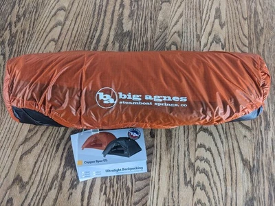 Tienda de campaña para mochileros Big Agnes Copper Spur UL2 - 2 personas - Tangelo - totalmente nueva Foto 1 de 4
