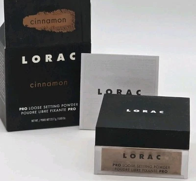 LORAC PRO Loose Setting Powder Cinnamon Longwear Matte Finish 0.83oz NIB - Image 1 of 4