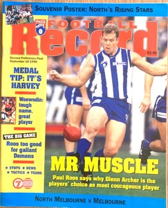 1998 AFL Second Preliminary Final North Melbourne v. Melbourne - Bild 1 von 2
