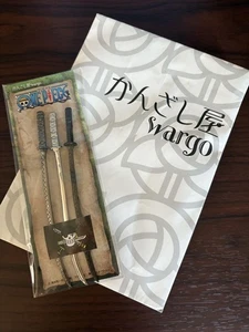 Horquilla Zoro de una pieza, estilo espada samurai, colaboración, usada, coleccionable - Imagen 1 de 2