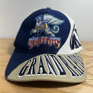 Vintage Grand Rapids Griffins Top of the World Hockey Hat 90s Snapback Retro - Picture 1 of 24