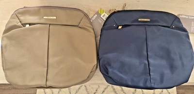 Bolso Bandolera Travelon Cúpula Antirrobo Nuevo con Etiquetas Bloqueo RFID Azul Marino o Taupe Foto 1 de 3