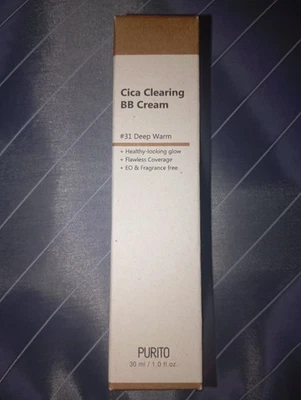 Purito Cica Clearing BB Cream, Farbton #31 Deep Warm, 30 ml - Bild 1 von 4