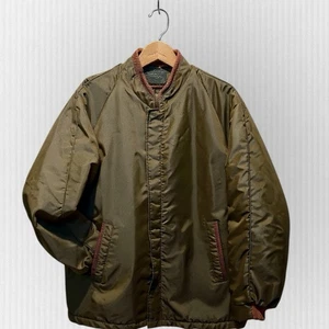 Vintage Sears Olive The Men Store Sherpa Lined Work Jacket Coat Size 42 - Picture 1 of 9