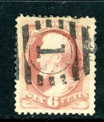 US Scott # 159 - Used - RARE "1" Cancel - CV=$18.00      (8-C259) - Image 1 of 2