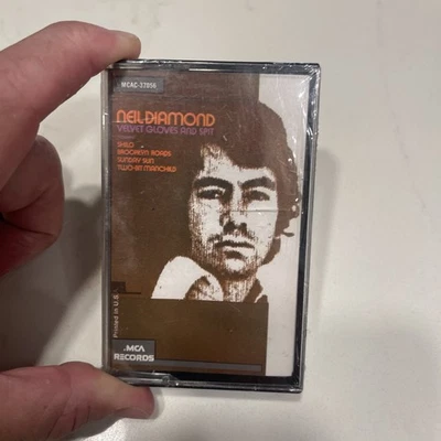 Neil Diamond - Velvet Gloves and Spit Cassette MCAC 37056 Brand New NOS - Image 1 of 4