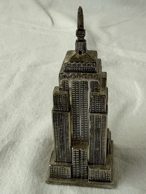 Godinger Silver Co. Металлическая солонка/перечная шейкер Empire State Buildings - Изображение 1 из 4