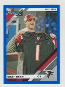 Matt Ryan 2019 DORNUSS BLUE PRESS PROOF VARIATION PARALLEL #17 ATLANTA FALCONS - Picture 1 of 1