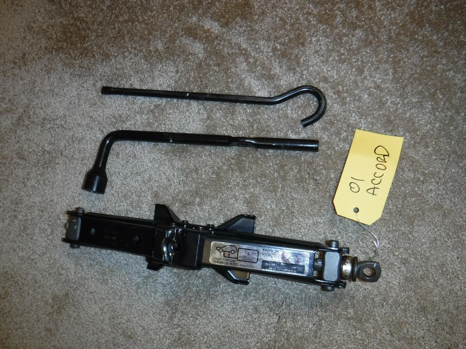 Honda Accord 98 99 00 01 02. Kit de gato de neumático de rueda de repuesto de emergencia Acura CL fabricante de equipos originales Foto 1 de 1