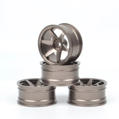 1/10 Drift Aluminum Wheel 12mm Hex for Tamiya Kyosho MST RC on Road Racing Car - Image 1 of 4