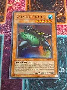 Yu-Gi-Oh! TCG Catapult Turtle MRD-075 Super Rare Unlimited Near Mint b2/ - Picture 1 of 4