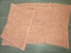 Delia's Infinity Scarf Soft Peach Knit Womens One Size Fits Most 54 Inch Around 