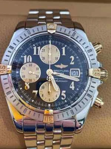 Breitling Chronomat Evolution 18K Yg Y Acero Inoxidable Automático B13356 - Imagen 1 de 1