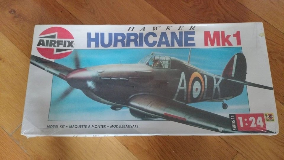 Airfix 1:24 14002 Hawker Hurricane Mk1 -  sigillato -D1 - Immagine 1 di 1