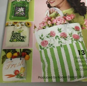 Painting Leisure Arts Tote-ally Fun-To-Paint 13 Occasional Totes Kooler Studio  - Picture 1 of 3