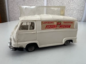 NOREV 1/43 RENAULT ESTAFETTE FOURGON FLEUR-MICHON 4 ROUES MAUVAIS ETAT - Imagen 1 de 5