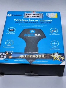 Playon Zoom Go Wireless Media Stick In-Car Cinema Entertainment System - Picture 1 of 2