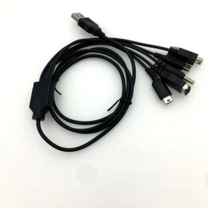 USB Charging Cable Charger for Nintendo GBA SP WII U 3DS NDSL Sony PSP 1000/2000 - Picture 1 of 11