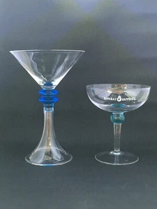 Gafas Martini Bombay Sapphire Gin Holiday - Juego de 2 - Tallo acampanado y delgado - Imagen 1 de 1