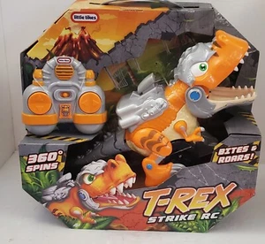 Little Tikes T Rex Strike RC Remote Control Chomping Dinosaur Toy - NEW - Picture 1 of 7
