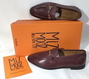 NUEVO Mocasines de Cuero Miz Mooz - Paulina - Burdeos - 36 Talla 6 - Imagen 1 de 12
