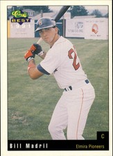 1991 Elmira Pioneers Classic/Best #10 Bill Madril